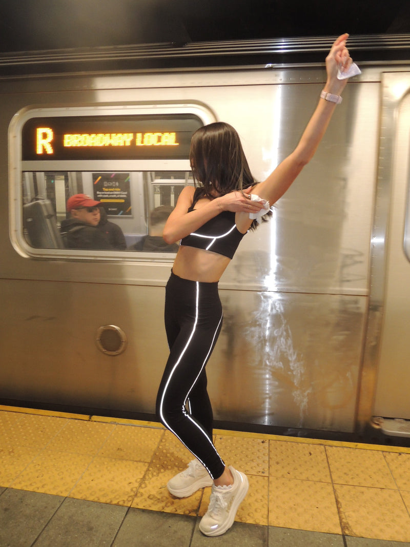 In between stops. Handled.