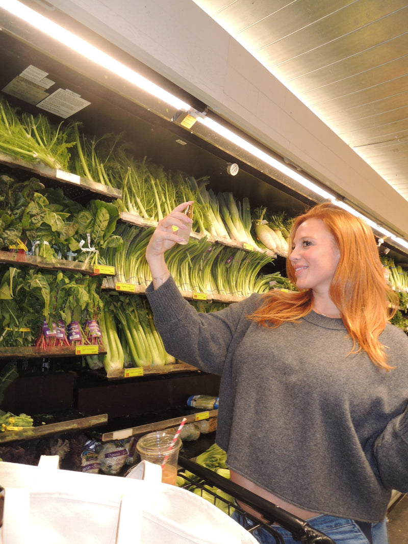 Mid-errand. Still fresh.